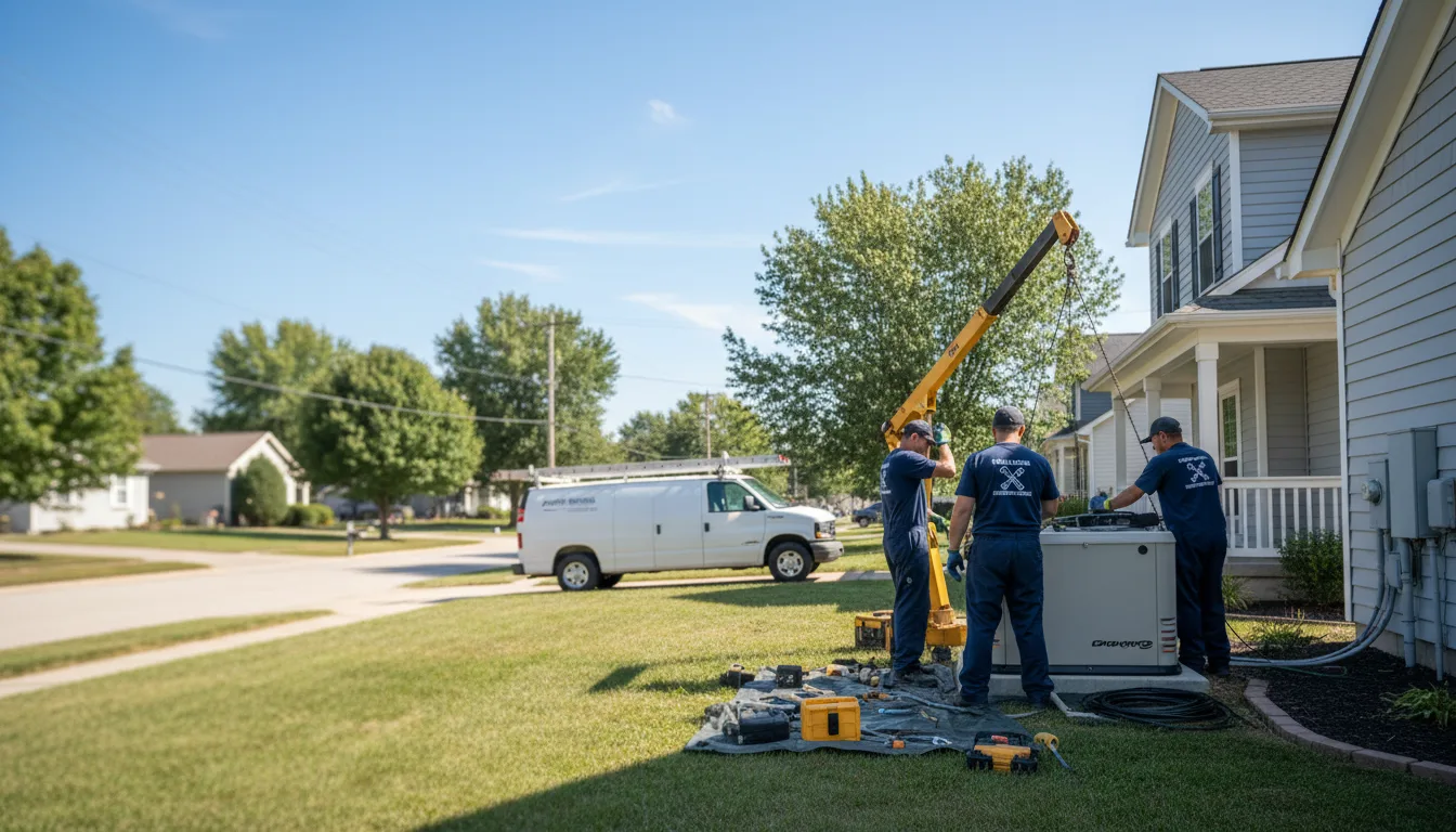 Generator Installation in Cedar Rapids, NE near me